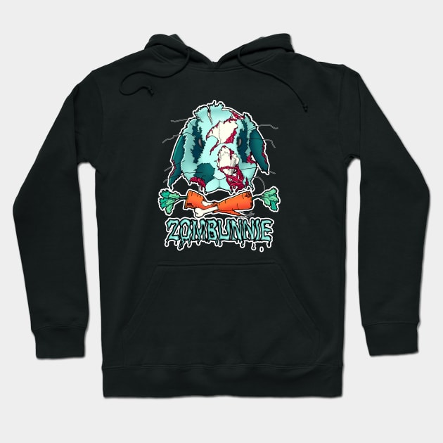 ZOMBUNNIE! Hoodie by MercilessKitten